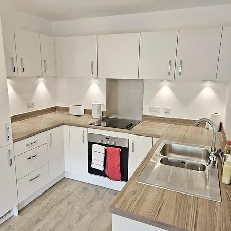 Daire Creative Quarter Living 1br Flat At Paintworks *